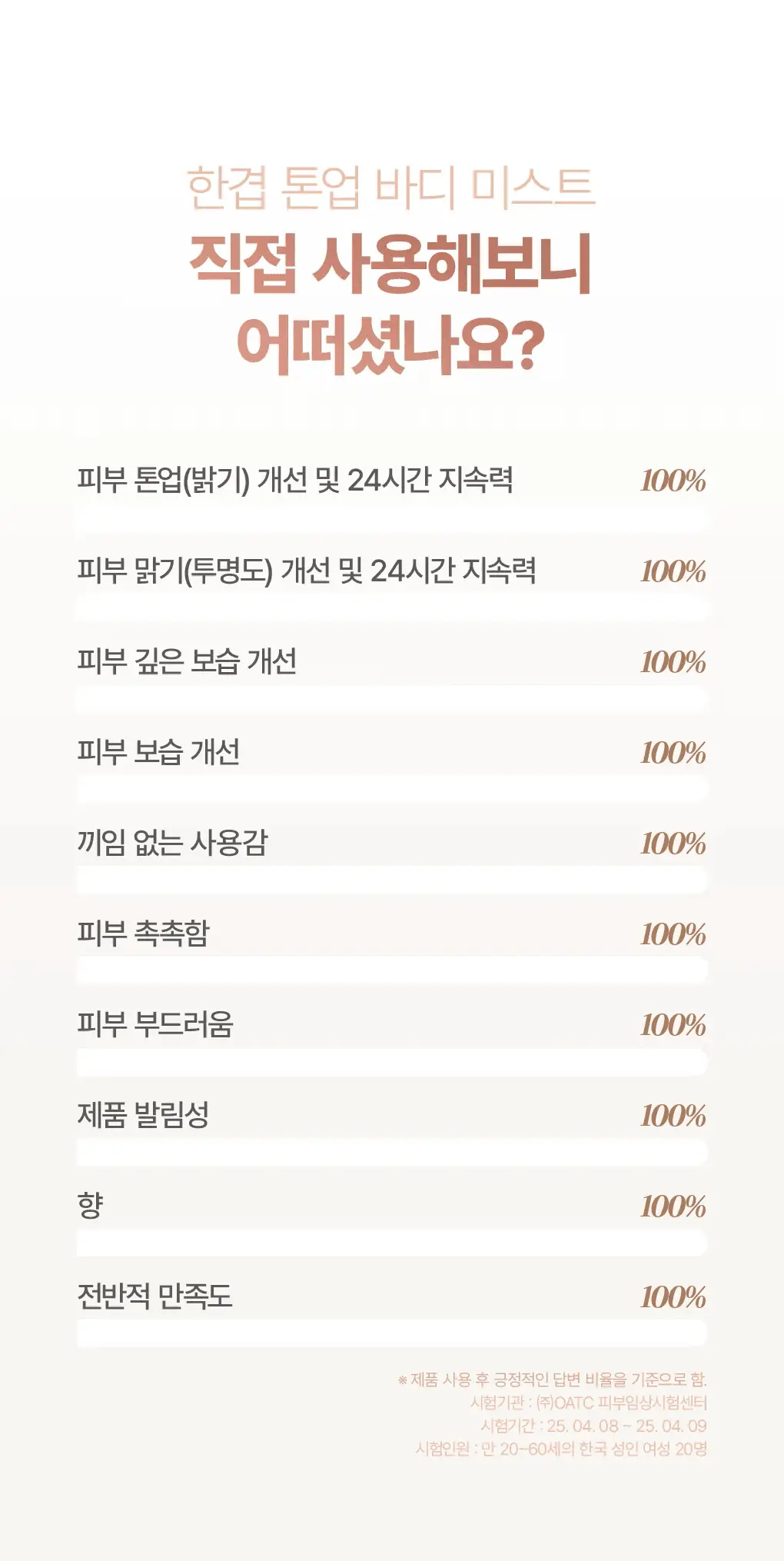 [은은톤업/안개분사] 가히 한겹 톤업 바디 미스트 100ml 상세페이지 17